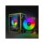 ANT ESPORTS ICE-C200 CPU Single Tower Air Cooler With Rainbow LED Fan (Black)
