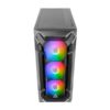 ANTEC DF600 ARGB EATX Mid Tower Cabinet (Black)