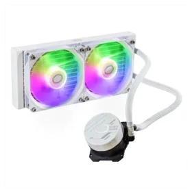 COOLER MASTER MasterLiquid 240L Core ARGB 240mm CPU Liquid Cooler (White)