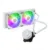 COOLER MASTER MasterLiquid 240L Core ARGB 240mm CPU Liquid Cooler (White)