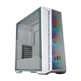 COOLER MASTER MB520 Mesh ATX Mid Tower Cabinet (White)