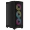 CORSAIR iCUE 2000D RGB Airflow ITX Mini Tower Cabinet (Black)
