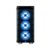 CORSAIR iCUE 465X RGB ATX Mid Tower Cabinet with SP120 RGB Fans (Black)