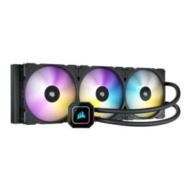 CORSAIR iCUE H170i Elite Capellix 360mm CPU Liquid Cooler (Black)