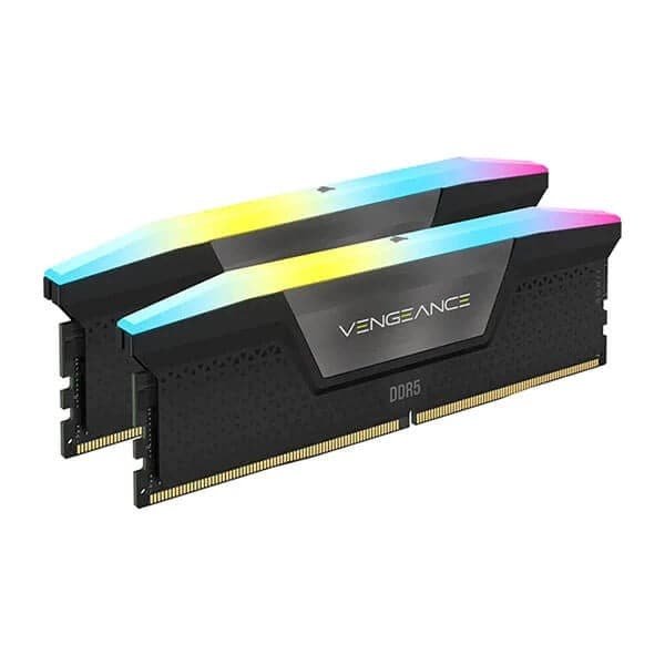 CORSAIR Vengeance RGB 32GB ( 16GB x 2 ) 6600MHz DDR5 Ram (Black)