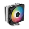 DEEPCOOL Gammaxx AG400 ARGB 120mm Single Tower CPU Air Cooler (Black)