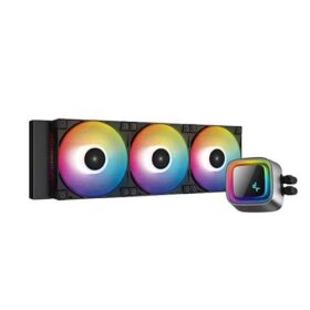 DEEPCOOL LS720 Premium ARGB Liquid CPU Liquid Cooler (Black)