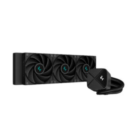 DEEPCOOL LS720S Zero Dark 360mm Liquid CPU Cooler (Black)