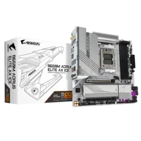GIGABYTE B650M Aorus Elite AX ICE DDR5 AMD Motherboard