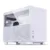 LIAN LI Q58W4 ITX Mini Tower Cabinet With PCIe 4.0 Riser Cable (White)
