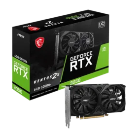 MSI GeForce RTX 3050 Ventus 2X OC 6GB Nvidia Graphic Card