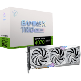 MSI GeForce RTX 4070 Ti Super Gaming X Trio White 16GB Nvidia Graphic Card