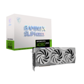 MSI GeForce RTX 4080 Super Gaming X Slim White 16GB Nvidia Graphic Card