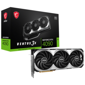MSI GeForce RTX 4090 Ventus 3X E OC 24GB 24GB NVIDIA Graphic Card