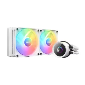 NZXT Kraken 280mm RGB CPU Liquid Cooler (With LCD Display) (White)