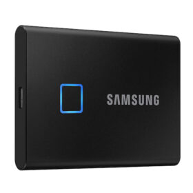 SAMSUNG T7 Touch 500GB Gen2 Portable Solid State Drive ( SSD ) (Black)