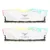 TEAMGROUP T-Force Delta 32GB ( 16GBx2 ) 3600MHz DDR4 RAM ( White )