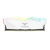 TEAMGROUP T-Force Delta RGB 8GB ( 8GB x 1 ) 3600MHz DDR4 RAM ( White )